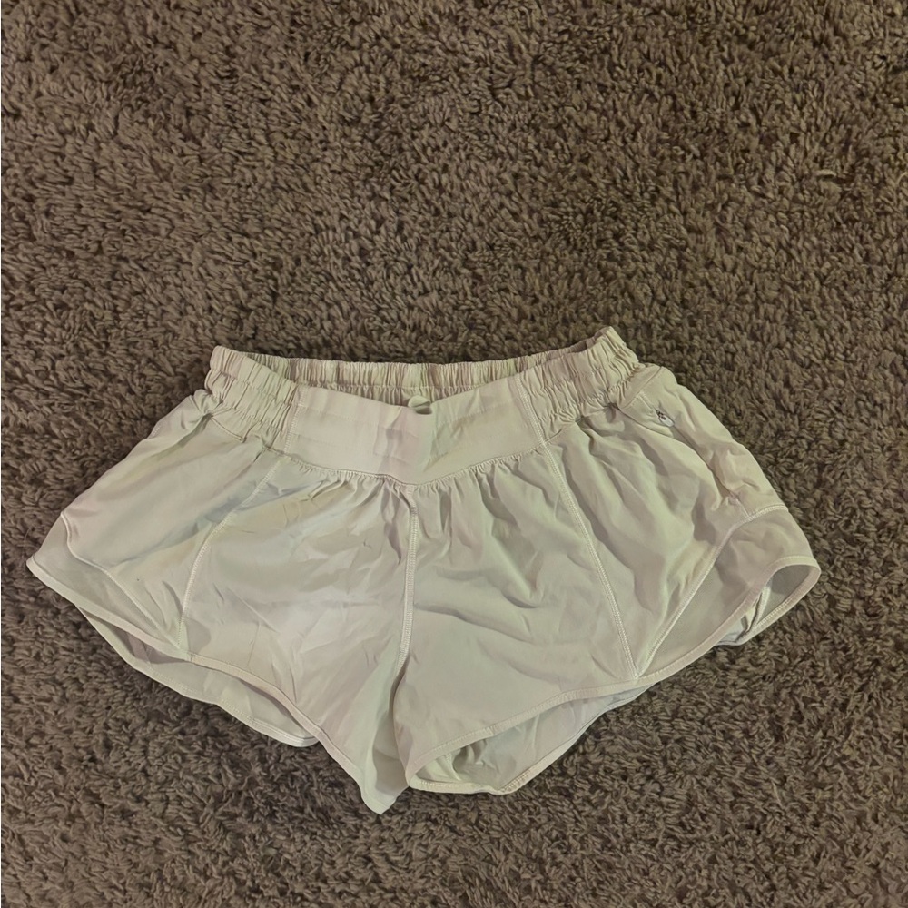 lululemon athletica white Athletic Shorts